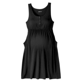Merona Maternity Sleeveless Dress   Black XL