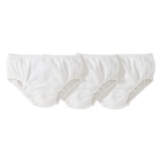 Burts Bees Baby Toddler Girls 3 Pack Briefs   Cloud 3T