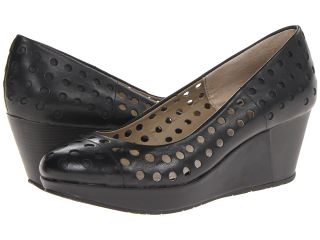 Kenneth Cole Reaction Sippin Soda Womens Wedge Shoes (Black)