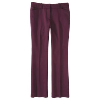 Mossimo Womens Refined Bootcut Pant (Modern Fit)   Purple 14 Long