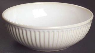 Nancy Calhoun Vista Del Sol Linen White Soup/Cereal Bowl, Fine China Dinnerware