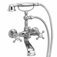 Newport Brass NB934 08 Chesterfield Exposed Tub & Hand Shower Set, Wall Mount