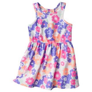 Circo Infant Toddler Girls Neon Floral Sun Dress   Joyful Mint 18 M