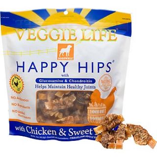 Happy Hips Veggie Life Chicken & Sweet Potato Dog Chew Treats