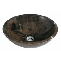 Madeli MSV 211 Botanic Botanic Coffee Round Stone Vessel Sink