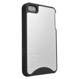 Zagg iFrogz Fusion Cell Phone Case for iPhone4/4S   Silver (IP4FS MTBK)
