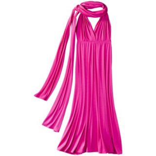 Mossimo Womens Multi Wrap Maxi Dress   Pink L
