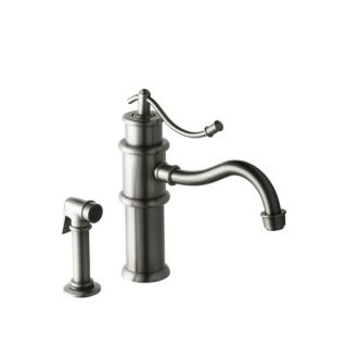 Elkay Oldare Single Handle Single Hole ADA Compliant Kitchen Faucet with Opti