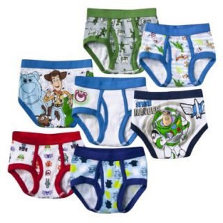 7 Pack Underwear , Little Boys Toy Story 4T
