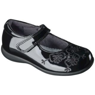 Toddler Girls Rachel Shoes Shana Patent Mary Jane Shoe   Black 11