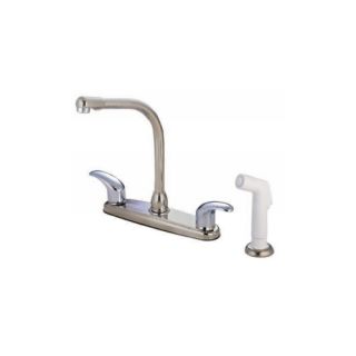 Elements of Design EB717LL Universal Two Handle Centerset Kitchen Faucet With Sp