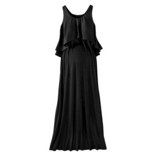 Liz Lange for Target Maternity Sleeveless Maxi Dress   Black S