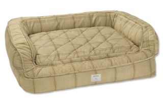 Lounger Deep Dish Dog Bed Cover / Large, Tan/Multi,