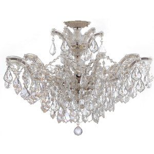 Crystorama Lighting CRY 4439 CH CL S CEILING Maria Theresa Maria Theresa 6 Light