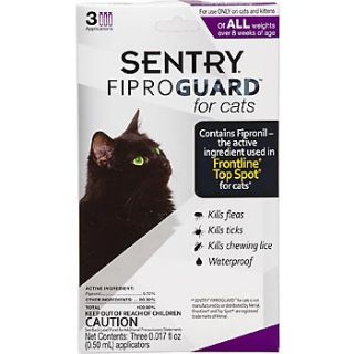 Sentry FIPROGUARD Cat & Kitten Topical Flea & Tick Treatment