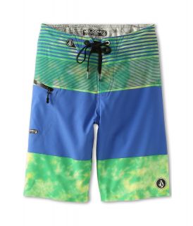 Volcom Kids Linear Mod Boardshort Boys Swimwear (Green)
