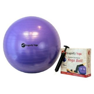 DragonFly Yoga Ball   Purple (65 cm)