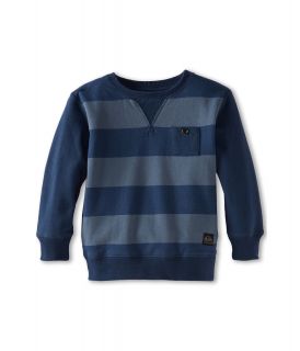 Quiksilver Kids Custer Fleece Boys Sweatshirt (Navy)