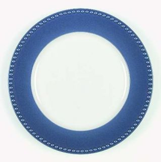 Dansk Miss Match Blue Dinner Plate, Fine China Dinnerware   Blue&White, Scallope