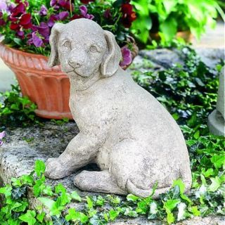 Campania International Lab Puppy Garden Statue   A 244 GS