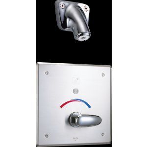 Delta Faucet 860T167 Electronics Electronic Shower Trim with Push Button Activat