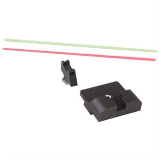 Tactical Series Sight Set For Glock   Sevigny Competition Rear, Fiber Optic Front