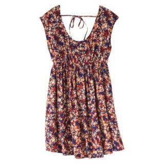 Mossimo Supply Co. Juniors Smocked Babydoll Dress   Floral XS(1)