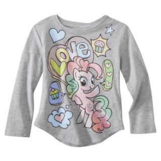 My Little Pony Infant Toddler Girls Long sleeve Tee   Grey Heather 12 M