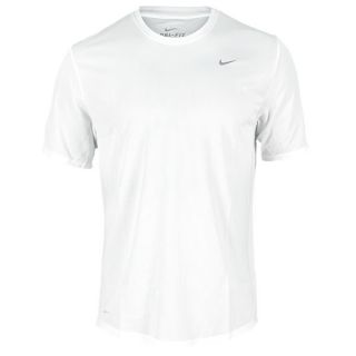 Nike Men`s Challenger Running Tee Small 100_White