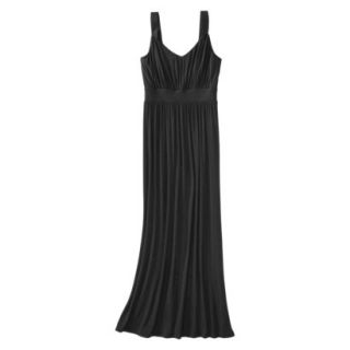 Merona Petites Sleeveless Maxi Dress   Black XSP