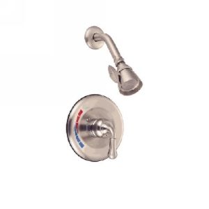 Dynasty Hardware DYN S 11351 SN Deco Shower Faucet With Lever Handle