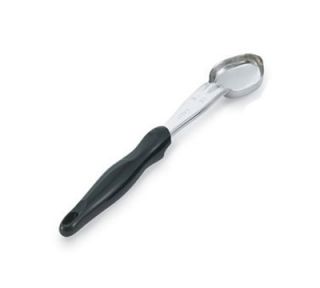 Vollrath 1 oz Oval Solid Spoodle   Black Nylon Handle, Heavy Duty, Stainless