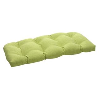 Outdoor Wicker Bench/Loveseat/Swing Cushion   Green