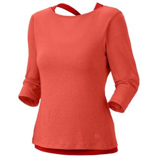 Mountain Hardwear Navassa Shirt   Elbow Sleeve (For Women)   MORNING MIST/HUSKY (M )
