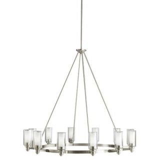 Kichler 2347NI Soft Contemporary/Casual Lifestyle 12 Light Fixture Brushed Nickel