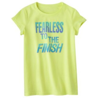 C9 by Champion Girls Short Sleeve Graphic Tee   Washed Lime XS