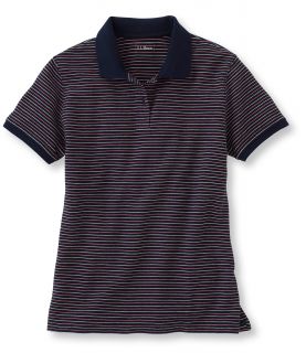 Premium Double L Polo, Relaxed Fit Short Sleeve Stripe