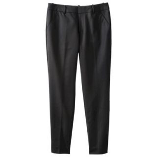 Merona Womens Tailored Ankle Pant (Classic Fit)   Black   6