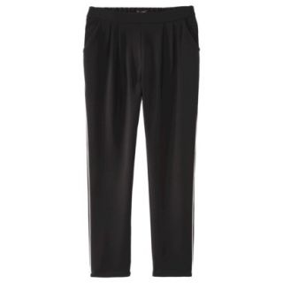 Mossimo Womens Pleat Front Pant   Black S