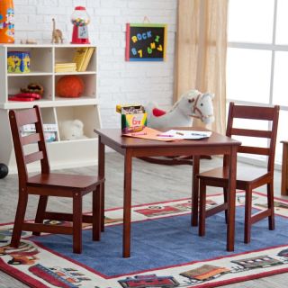 Lipper Childrens Square Table and Chair Set   514C