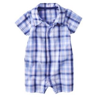 Just One YouMade by Carters Newborn Boys Jumpsuit   Blue/White NB