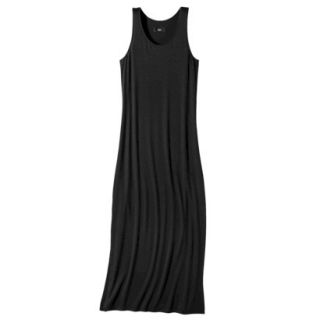 Mossimo Petites Sleeveless V Neck Maxi Dress   Black XLP