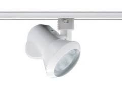 Juno Lighting T220WH Track Light, Line Voltage CloseUps Designer Series Enclosed Track Fixture White