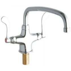 Elkay LK500AT12T4 Universal ADA Compliant Single Hole 12 Faucet with Wristblade