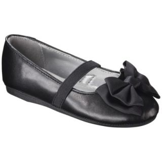 Toddler Girls Jayna Ballet Flat   Black 9