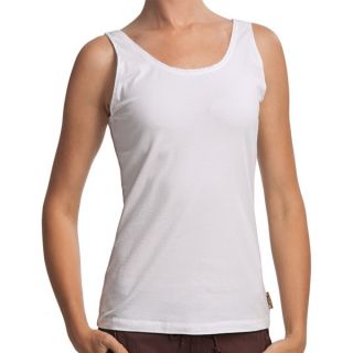 Woolrich Javona Tank Top   UPF 40+  Stretch Cotton Jersey (For Women)   BLK BLACK (L )