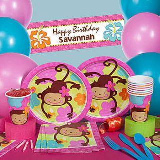Monkey Love Deluxe Party Pack