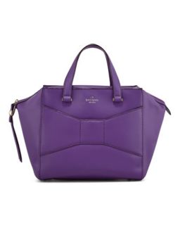 2 park avenue beau shopper tote bag, purple   kate spade new york