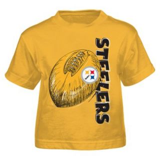 NFL Toddler 2Pk Short Sleeve Shirt Team/Heather 3T Steelers