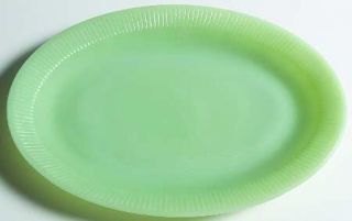 Anchor Hocking Jane Ray Jade Ite Oval Platter   Fire King,Jade Ite,40S 60S Gla